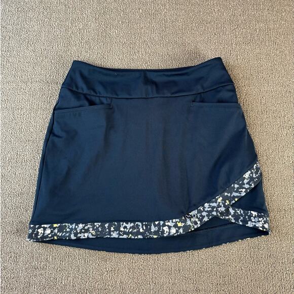 Adidas Primegreen Skort Tennis Golf Blue Abstract Size XS - Picture 1 of 6